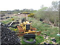 N1119 : Retired bulldozer near Cloghan by Kieran Campbell