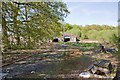 Almost derelict works on Botley road, North Baddesley