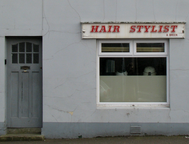 Hairdresser, Church Street, Bangor