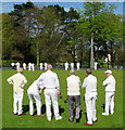 Bangor bowls match