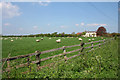 Sheep pasture and The Twemlows