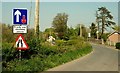 Road signs, Ballydown, Banbridge