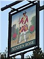 Minden Rose sign