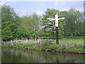 Signpost at Autherley Junction