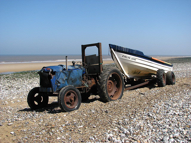 Parked on the beach