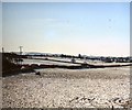 Snowy farmland