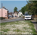 Ipswich Road, Claydon, looking north