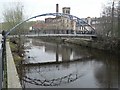 Sheffield: footbridge over the Don