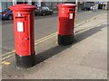 Sheffield: postbox №s S1 569 and S1 5699, Hartshead