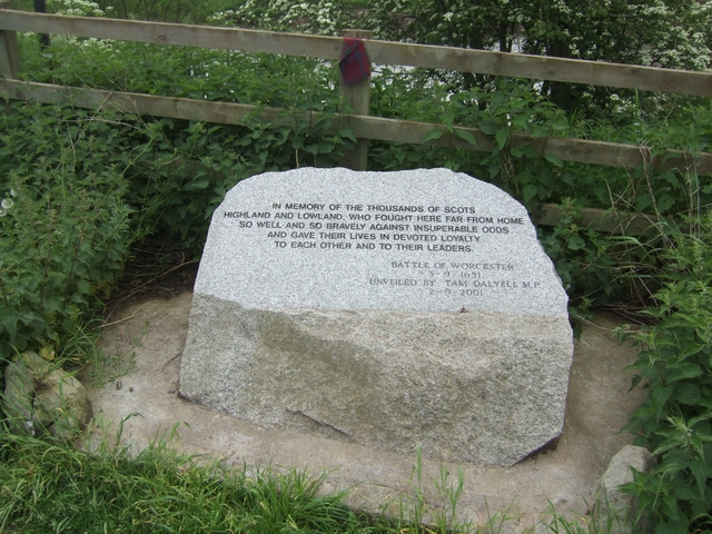 Battle of Worcester - Scottish Memorial