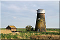 TG4709 : Five Mile House Drainage Mill by Pierre Terre