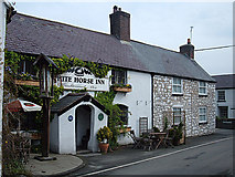 SJ1765 : The White Horse Inn, Cilcain by michael ely