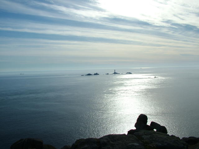 Longships Lighthouse from Land's End