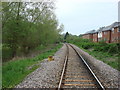 Railway line looking north