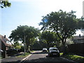 Looking eastwards down Trosnant Road to junction with Barncroft Way