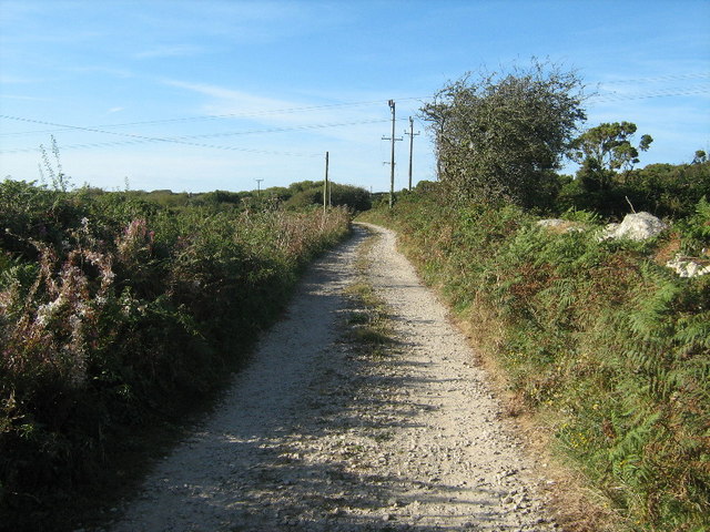 The lane to Penhale