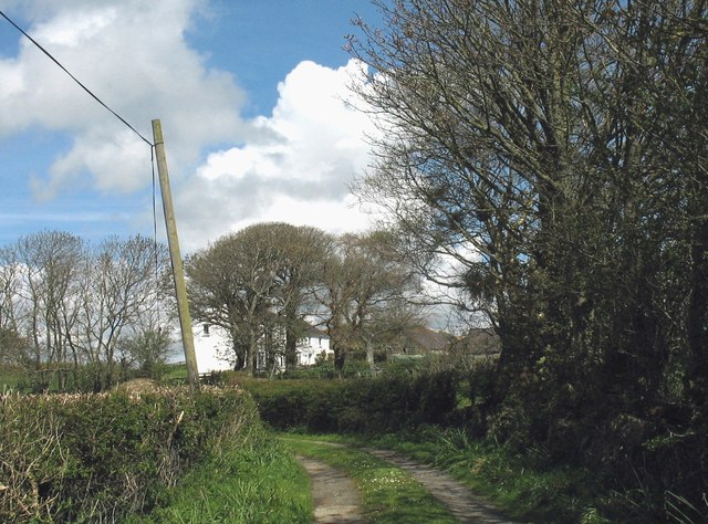 Tyddyn Valentine - a former farmhouse © Eric Jones :: Geograph Britain ...