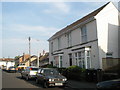 Cream coloured semis in Western Road