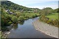 Afon Lledr looking south.