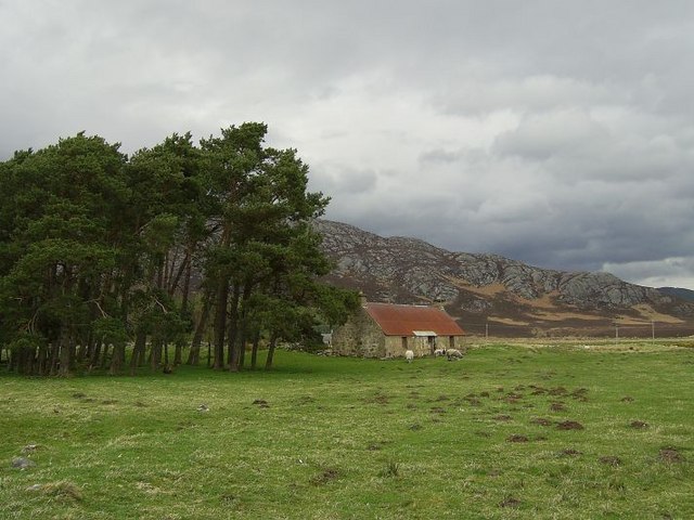 Old dwelling at Aberarder
