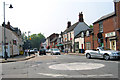 SJ8329 : Roundabout in Eccleshall by Dave Croker