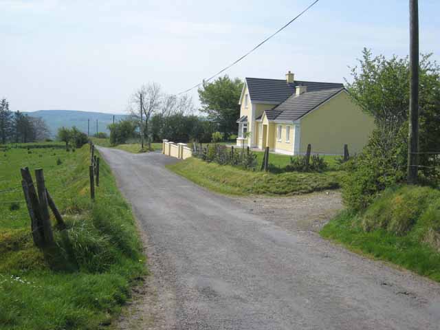 House on the road from Carrane Hill to Geevagh