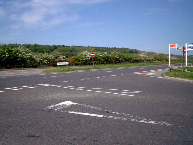Junction of A2 Dual Carriageway with Old Warrenpoint Road, Newry