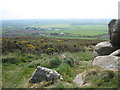 View South from below the summit of Chapel Carn Brea