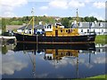 Reflection of a boat