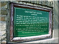 Goodshaw Chapel, Sign