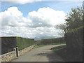 Bend in the road at Capel Mawr