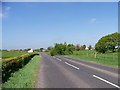 The road running north west out of Lesmahagow