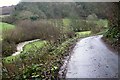 The track leading from Bicclescombe Park Road to Score Valley.