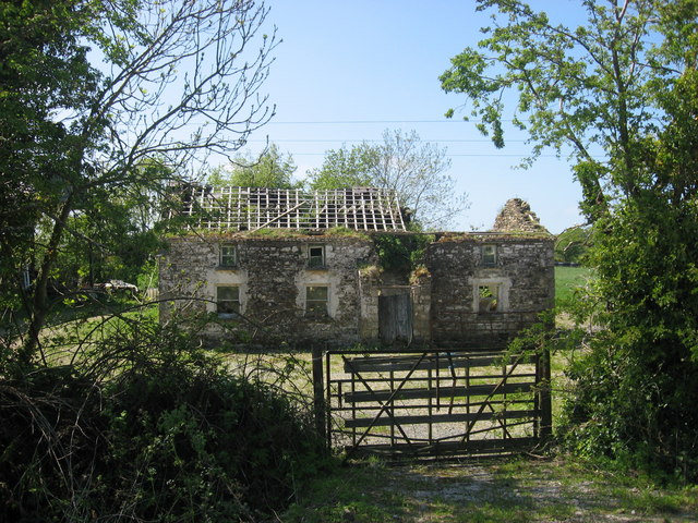 Ruined house at Anaglog, Co. Louth