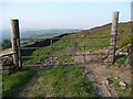 Gate on the bridleway leading to Gosling Lane, Barkisland