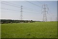 Looking at Velmore Farm from Templars Way, Chandler