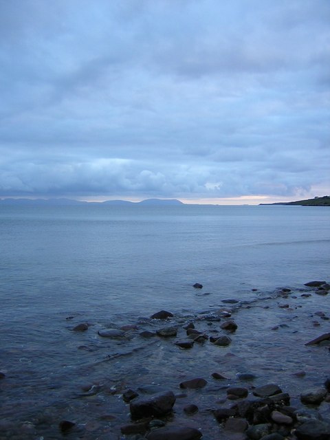Gairloch Beach looking west to the Isle of Skye