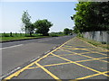 Looking SW along the A258 towards Dover