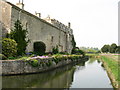 Markenfield Hall moat - east side