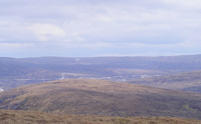 Summit of Meall nan Ruadhag