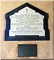 St Mary, Hackford, Norfolk - Wall monument