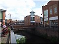 SO8376 : Bridge over the River Stour - Kidderminster Town Centre by John M