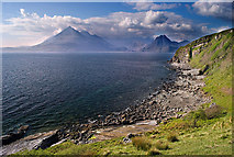 NG5114 : Loch Scavaig to the north of Elgol by Nigel Corby