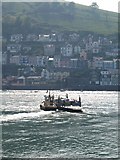 SX8851 : Lower vehicle ferry across the Dart by Derek Harper