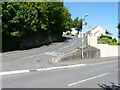 Highfield Road at the junction with The New Barnstaple road