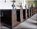 Holy Cross Church, Caston, Norfolk - Pews