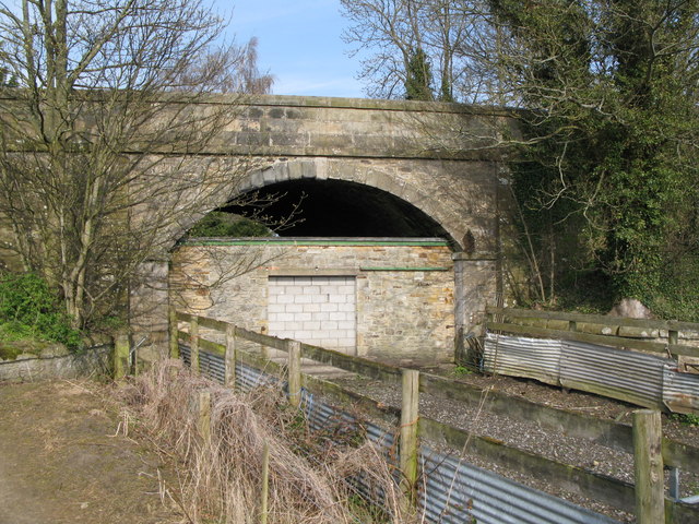 Bridge over the (former) Border Counties railway line