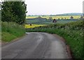 SK8524 : Saltby Road close to Sproxton, Leicestershire by Mat Fascione