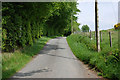 Road near Cefn-bryn farm