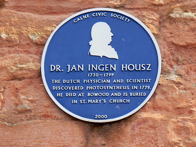 Blue plaque, Church Street, Calne